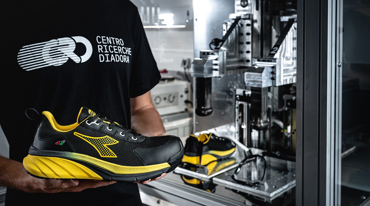 Utility Diadora presenta Vortex: la scarpa antinfortunistica che porta l’energia dello sport nel lavoro