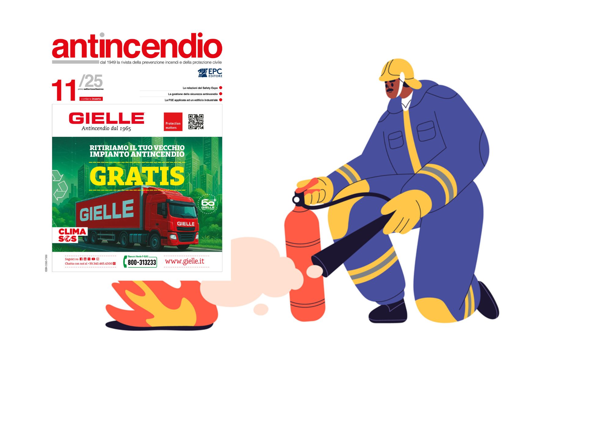 Rivista Antincendio: è online il numero di novembre 2025